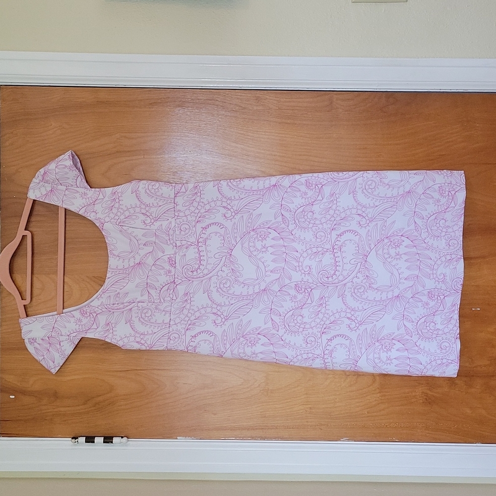 EUC Lilly Pulitzer cap-sleeve dress, sz 4